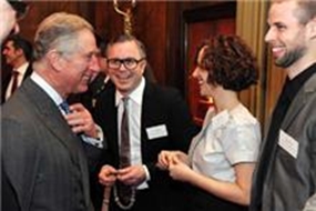 Jessica Poole meets Prince Charles