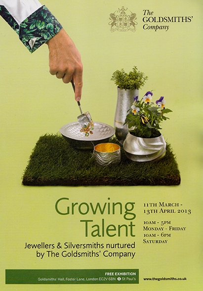 Growing Talent Goldsmiths Company Exhibtion